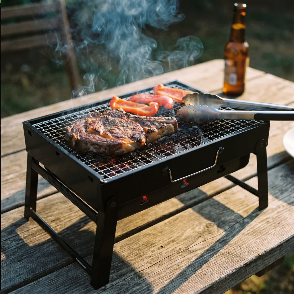 BearBQ — Barbacoa Portátil Plegable