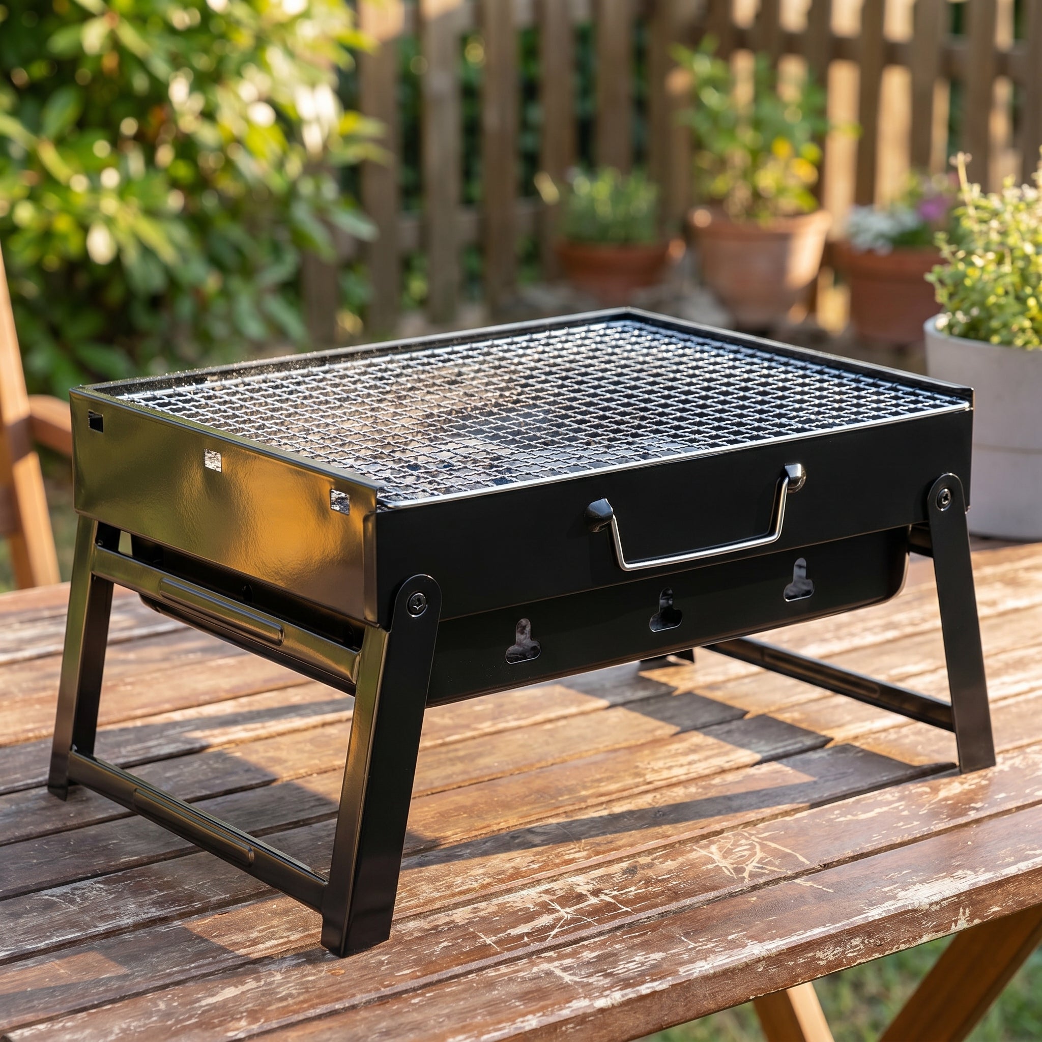 BearBQ — Barbacoa Portátil Plegable
