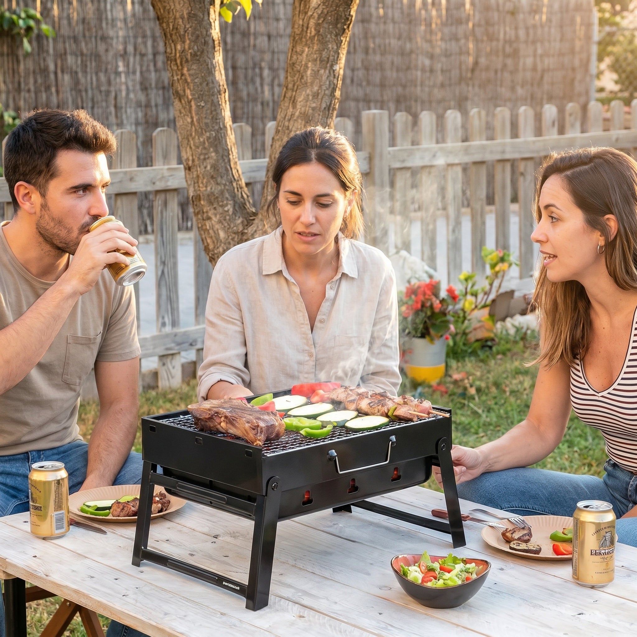 BearBQ — Barbacoa Portátil Plegable
