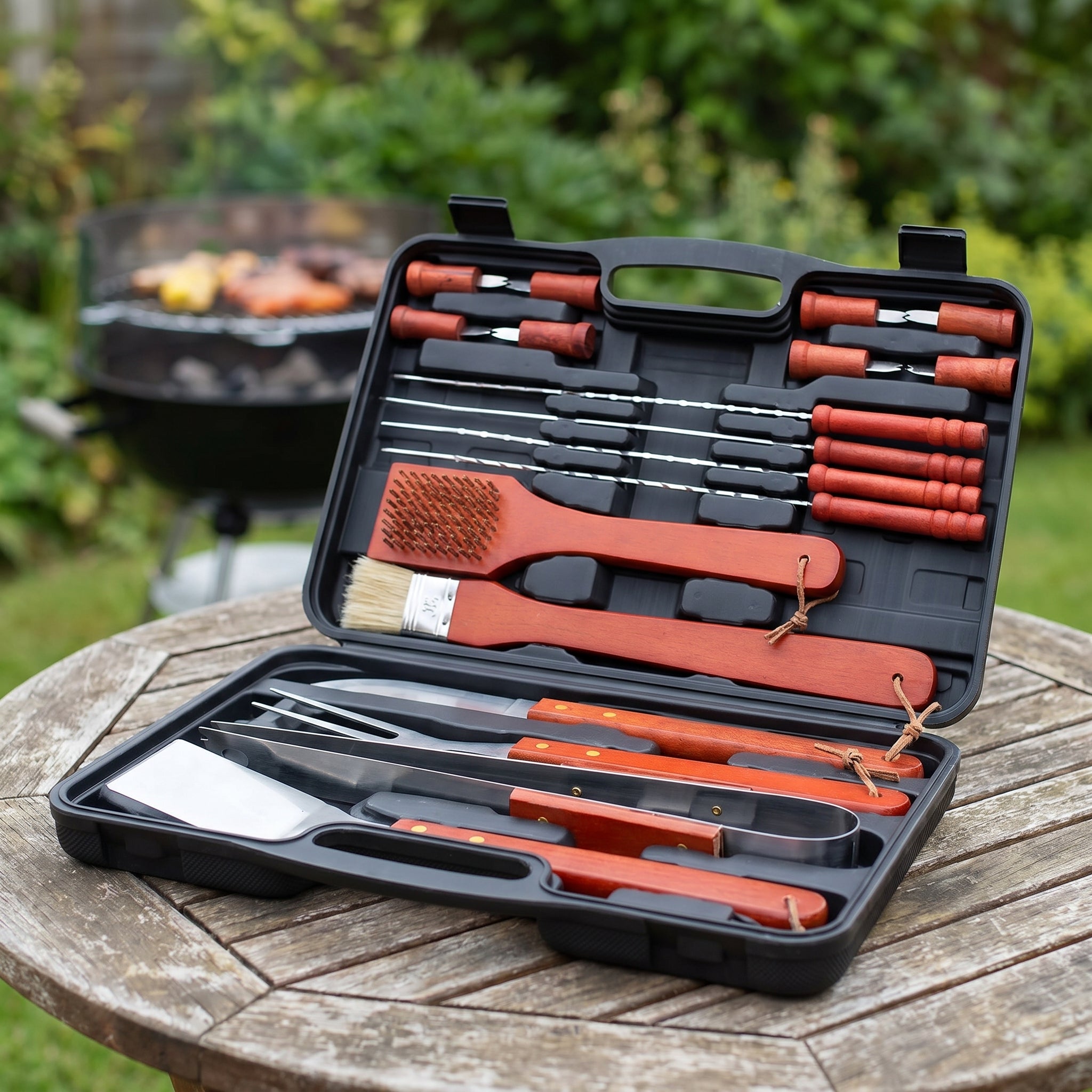 Barbecase — Kit de Barbacoa Profesional 18 piezas