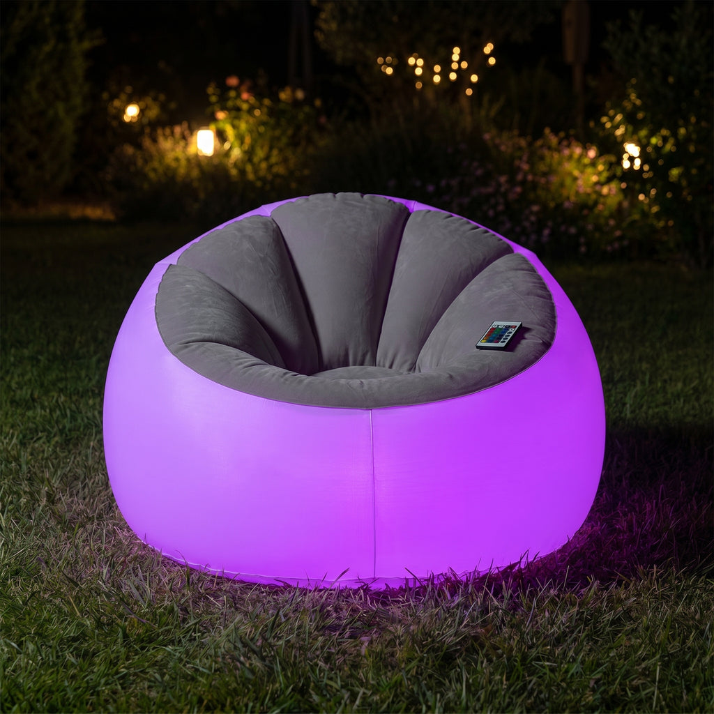 Chight — Sillón Hinchable LED