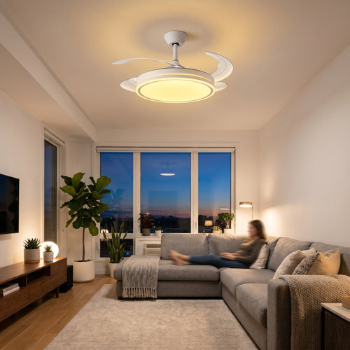 Brisa LED — Ventilador de Techo con Luz