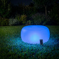 Reposapiés Hinchable LED RGB
