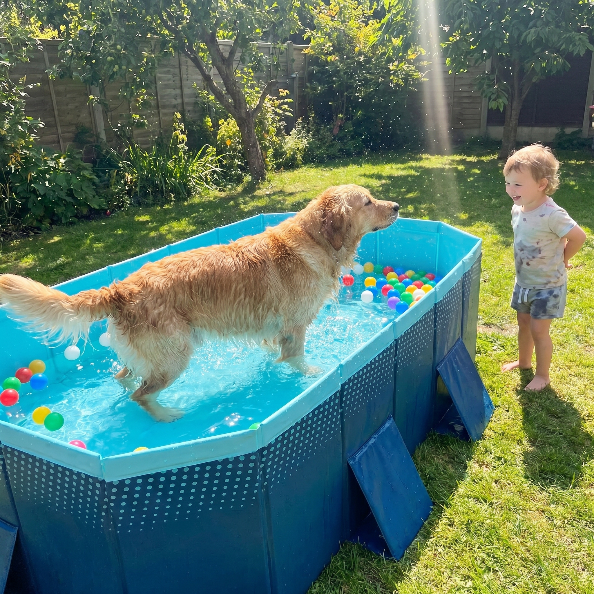 Piscina Plegable— 600L