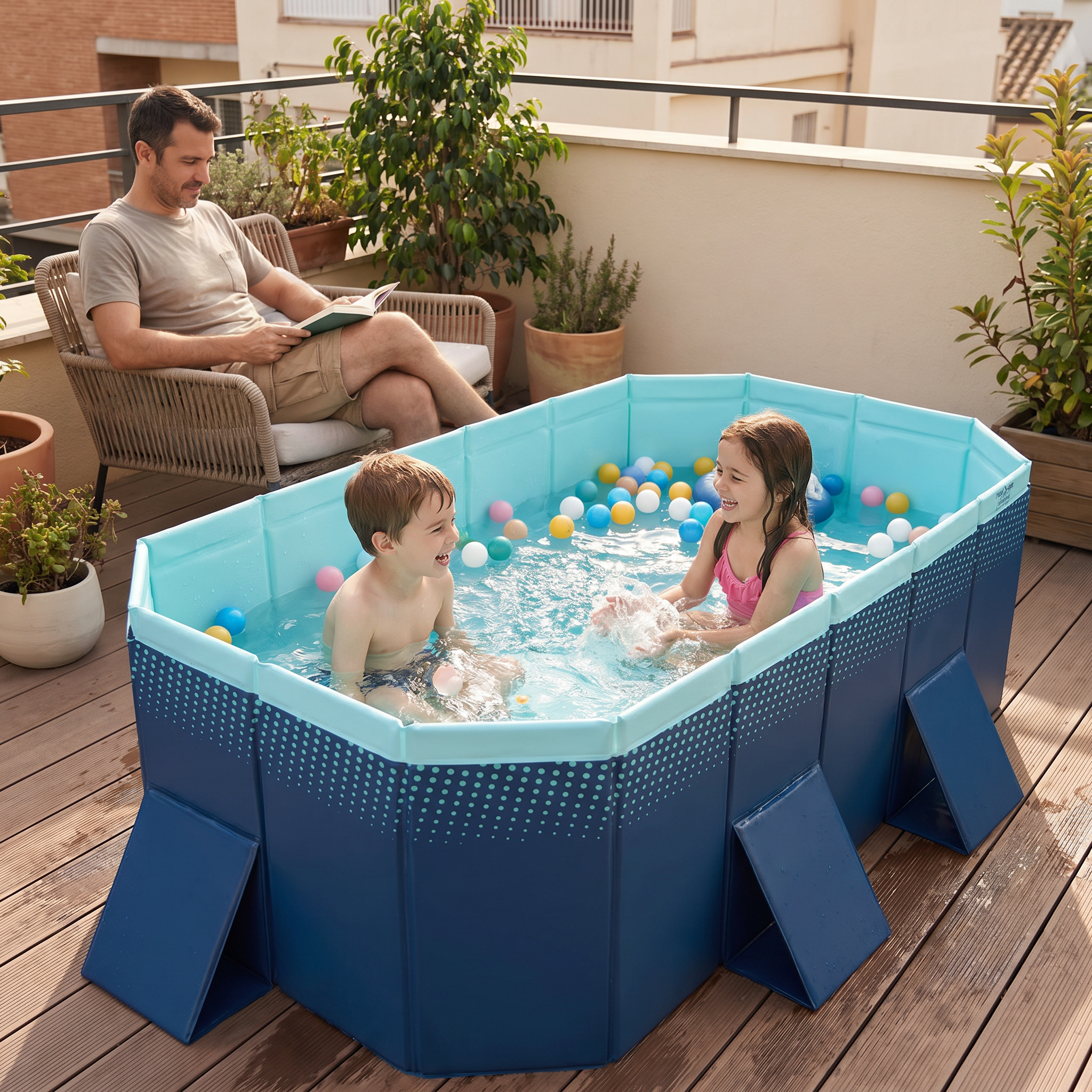 Piscina Plegable— 600L